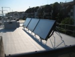 Praha 4 - Roztyly - solární systém pro ohřev TV v RD